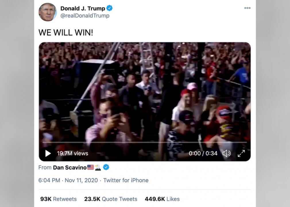 #37. Trump’s rallying cry for supporters